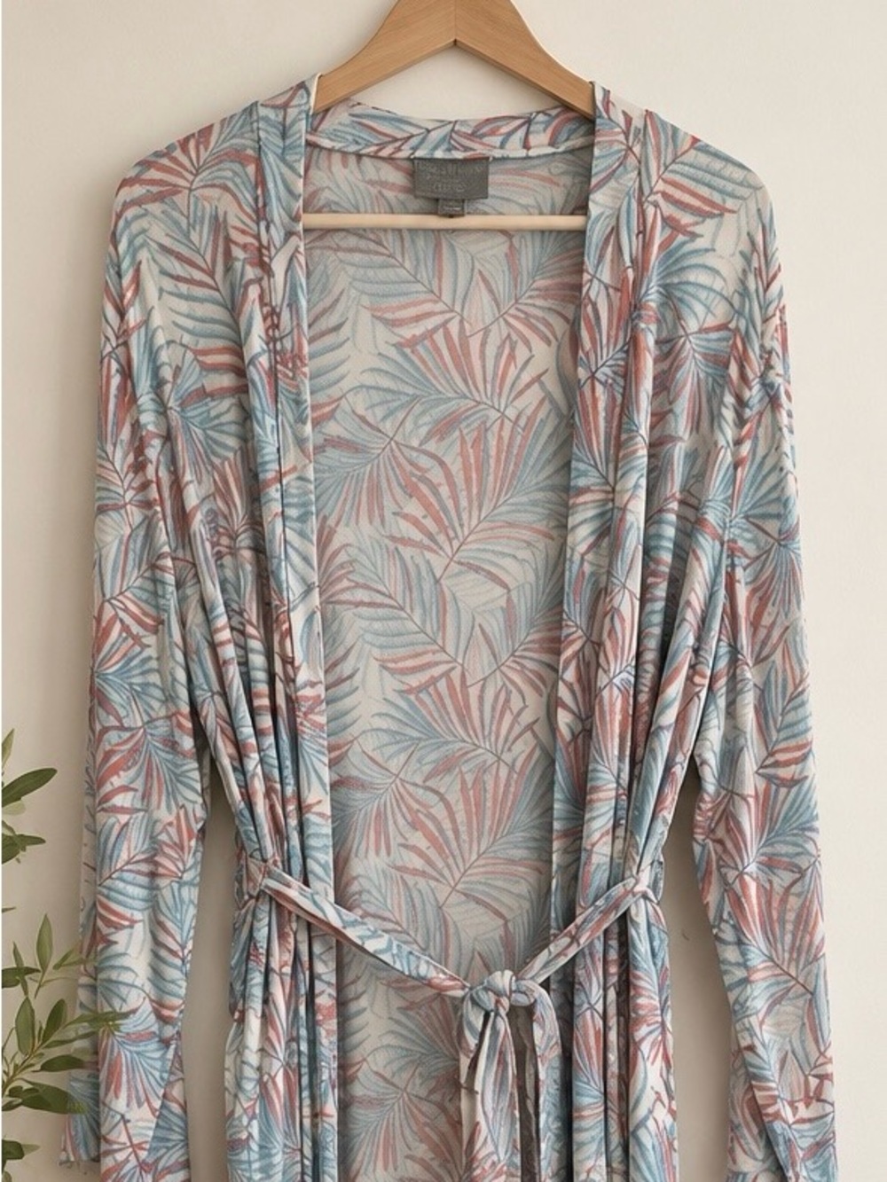 Summer Robe - Aqua & Coral